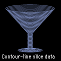 Contour-line slice data